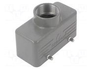 Enclosure for connectors: HDC; straight; size D16B; for cable DEGSON ELECTRONICS