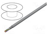 Wire; ELITRONIC® LIYCY; 36x0.34mm2; tinned copper braid; PVC TKD
