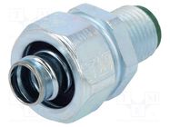 Straight terminal connector; Thread: metric,outside; Size: 16 ANAMET EUROPE