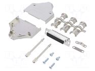 Connector: D-Sub; PIN: 25; female; straight; screw terminal; 13mm AMPHENOL COMMUNICATIONS SOLUTIONS