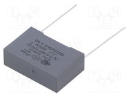 Capacitor: polypropylene; Y2; R41; 100nF; 26.5x8.5x17mm; THT; ±10% KEMET