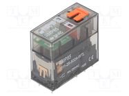 Relay: electromagnetic; SPDT; Ucoil: 24VAC; 16A; 16A/250VAC; PCB RELPOL