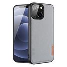 Dux Ducis Fino case covered with nylon material for iPhone 13 mini gray, Dux Ducis