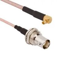 CBL ASSY, BNC BLKHD JACK-MMCX R/A PLUG