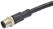 SENSOR CORD, M12 PLUG-FREE END, 6.6FT