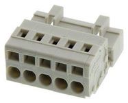 TERMINAL BLOCK, PLUGGABLE, 5POS, 12A