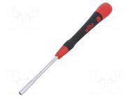 Screwdriver: precision; 6-angles socket; HEX 3mm; PicoFinish® WIHA