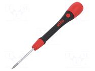 Screwdriver: precision; Torx®; TX03; Blade length: 40mm WIHA