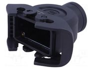 Enclosure for connectors: HDC; size 10B; for cable; Han-Eco® B HARTING