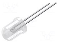 LED; white cold; 10mm; 30000÷35000mcd; 30°; Front: convex OPTOSUPPLY