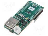 Click board; prototype board; Comp: MP2632B; charger; 5VDC 