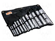 Wrenches set; socket spanner; 12pcs. BAHCO