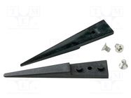 Tip; ESD; Type of tweezers: straight; 2pcs; SA.TL 2ACFR-SA LINDSTRÖM