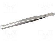 Tweezers; 120mm; for precision works; Type of tweezers: straight LINDSTRÖM