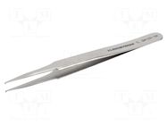 Tweezers; 120mm; SMD; Type of tweezers: straight LINDSTRÖM