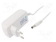 Power supply: switched-mode; mains,plug; 12VDC; 0.5A; 6W; Plug: EU POS