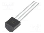 Transistor: NPN; bipolar; RF; 12V; 25mA; 0.2W; TO92 NTE Electronics