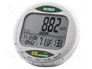 Meter: CO2, temperature and humidity; Range: 0÷9999ppm (CO2) EXTECH