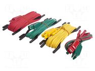 Test acces: test leads; Kit: test leads x5 EXTECH