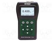 Tester: thickness; LCD; 1÷508mm; Meter: ultrasonic EXTECH