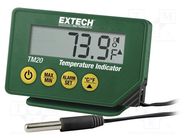 Meter: temperature; digital; LCD; -40÷70°C; Accur: ±0.5°C; IP65 EXTECH