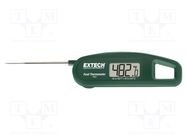 Meter: temperature; digital; LCD; Sampling: 2x/s; -40÷250°C; IP65 EXTECH