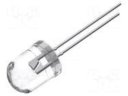 LED; red; 10mm; 25000÷30000mcd; 30°; Front: convex; 1.8÷2.6VDC OPTOSUPPLY