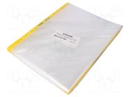 ESD; A4; Application: for storing documents; 100pcs. STATICTEC