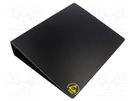 Binder; ESD; A4; 65mm; Application: for storing documents; black STATICTEC