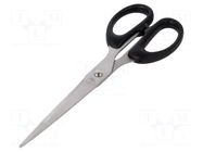 Scissors; ESD; 175mm; metal,electrically conductive material STATICTEC