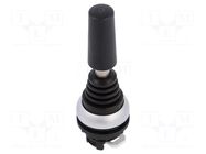 Switch: joystick; 22mm; Stabl.pos: 1; black; none; IP66; RMQ-Titan EATON ELECTRIC