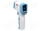 Infrared thermometer; LCD; 32÷42.9°C; ±0.3%; Illumin: yes UNI-T