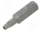Screwdriver bit; Torx® with protection; T15H; Overall len: 25mm WERA