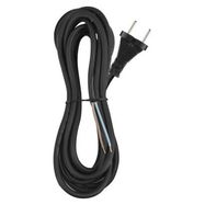 Power Cord Rubber 2× 1,5mm2, 5m, black, EMOS