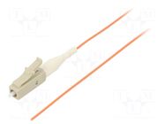 Optic fiber pigtail; OM2; LC/UPC; 2m; Optical fiber: 50/125um QOLTEC