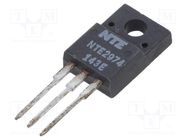 Transistor: N-MOSFET; unipolar; 600V; 6A; Idm: 24A; 35W; TO220 NTE Electronics