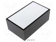 Enclosure: multipurpose; X: 96mm; Y: 160mm; Z: 63mm; 15; ABS; black 