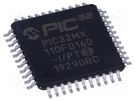 IC: PIC microcontroller; 16kB; 2.3÷3.6VDC; SMD; TQFP44; PIC32 MICROCHIP TECHNOLOGY