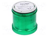 Automation module: light signaller; green; LED; 24VDC; 24VAC; IP66 AUER SIGNAL