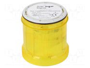 Module: light signaller; yellow; LED; 24VDC; 24VAC; IP66; Ø73x76mm AUER SIGNAL