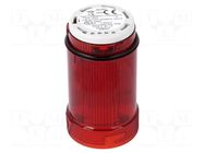 Module: light signaller; red; LED; 24VDC; 24VAC; IP66; Ø40x77mm AUER SIGNAL