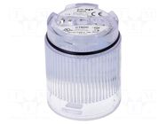 Module: light signaller; transparent; LED; 24VDC; IP65; Ø50x69mm AUER SIGNAL