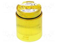 Module: light signaller; yellow; LED; 24VDC; IP65; Ø50x69mm AUER SIGNAL