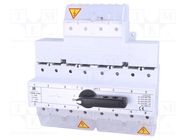 Switch: mains-generator; Stabl.pos: 3; 125A; I-0-II; Poles: 3+N SPAMEL