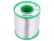 Tin; lead free; Sn99,3Cu0,7; 1.5mm; 1000g; reel; 227°C; 3% CYNEL