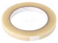 Tape: electrical insulating; W: 12mm; L: 66m; Thk: 0.06mm; acrylic H-OLD