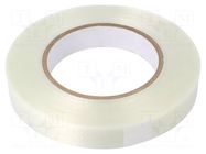 Tape: electrical insulating; W: 19mm; L: 50m; Thk: 0.085mm; acrylic H-OLD