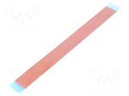 Tape: heat transfer; W: 20mm; L: 0.2m; Thk: 1mm; 6W/mK; silicone IPT
