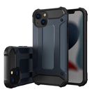 Hybrid Armor Case Tough Rugged Cover for iPhone 13 mini blue, Hurtel