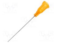Needle: steel; 1.5"; Size: 23; straight; 0.33mm; Mounting: Luer Lock FISNAR